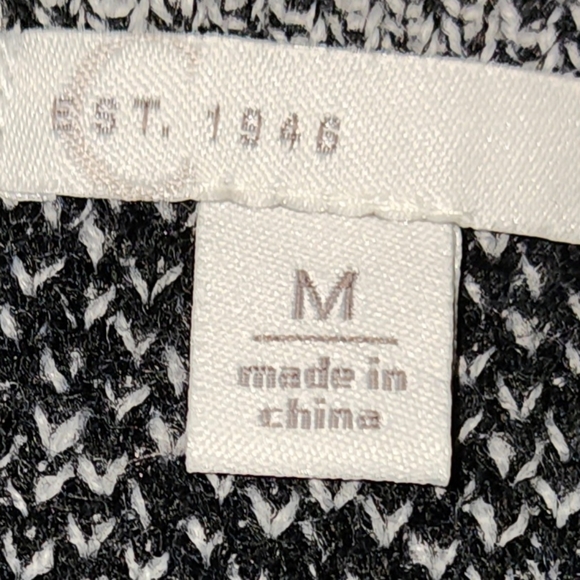 Est.1946 Elephant Print Sweater in Gray and Black - Picture 4 of 5